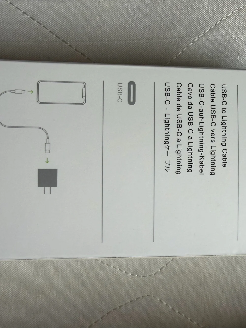 Apple 20W USB-C Power Adapter with USB-C to Lightning Cable - White